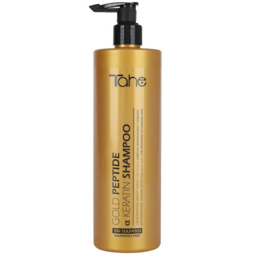 Shampoo sin sulfatos Gold Peptide α Keratin